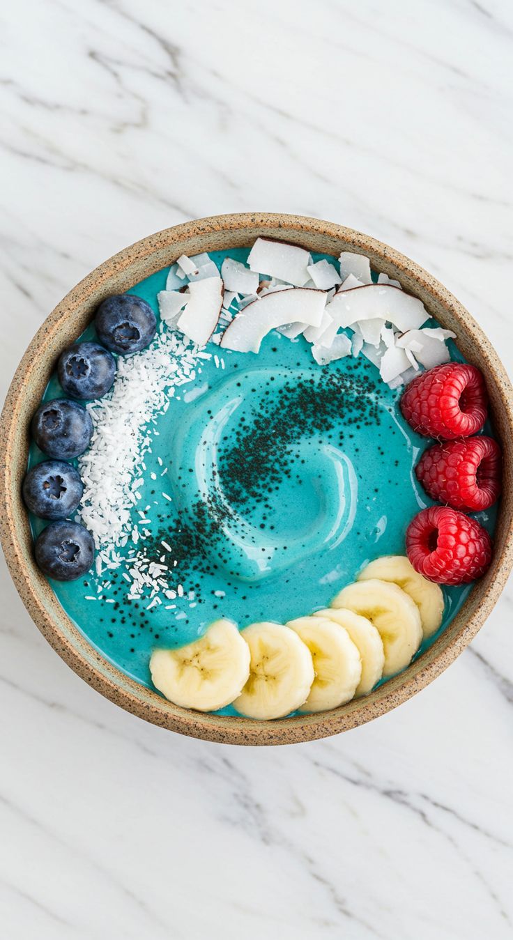 Blueya Smoothie Bowl — L’Énergie Pure dans un Bleu Hypnotique